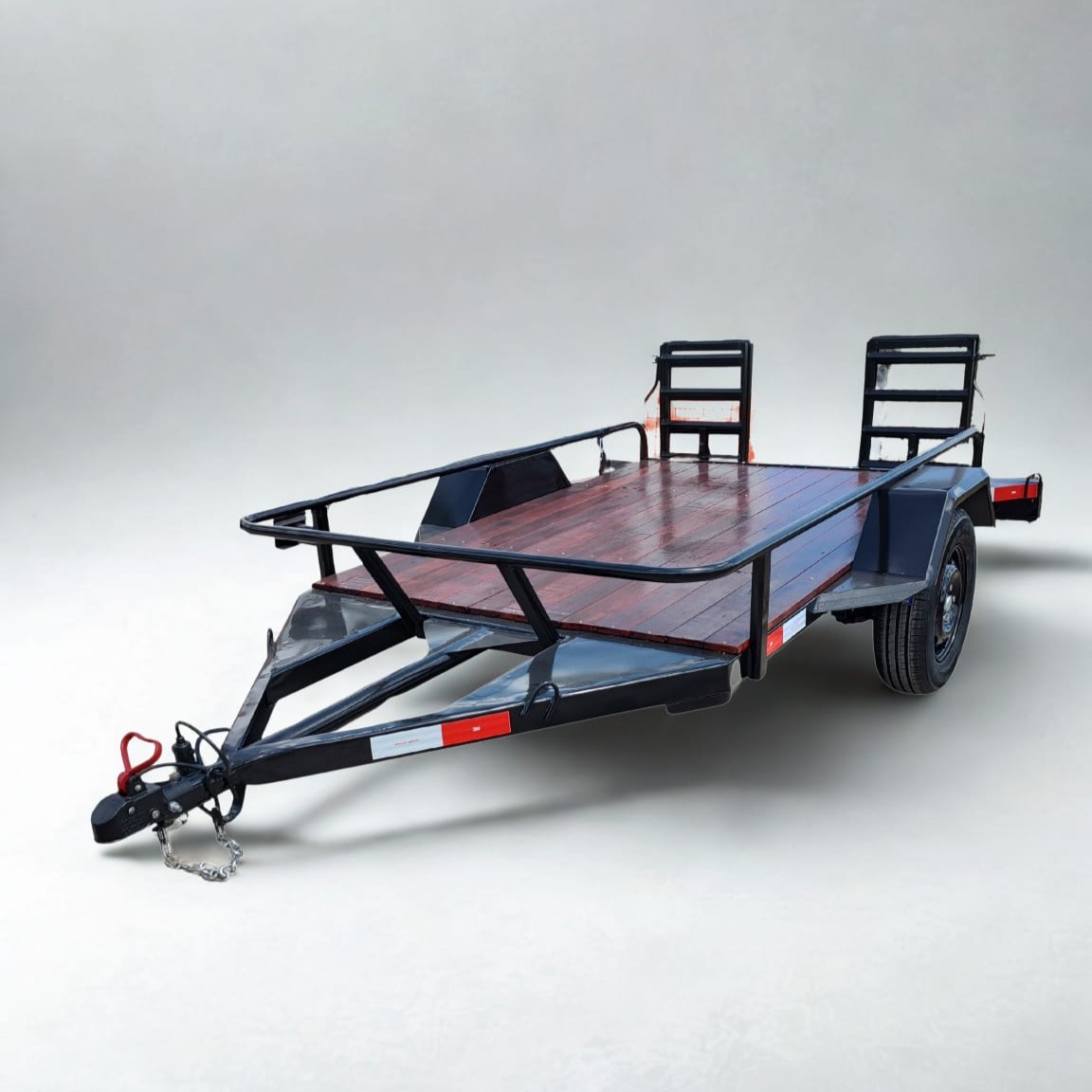 Reboque Quadriciclo piso em madeira