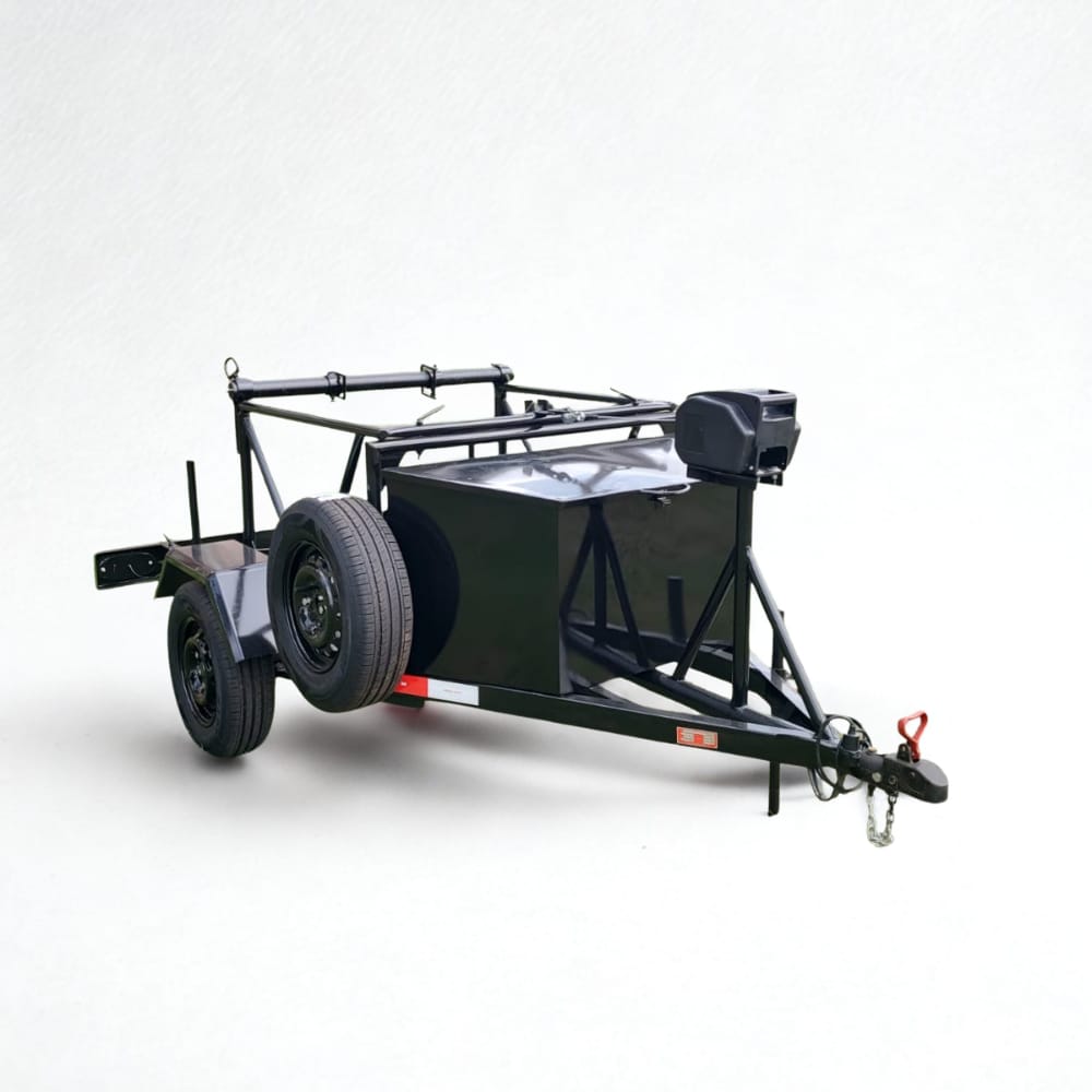 Reboque Transporte Bobinas de Fibra Ótica